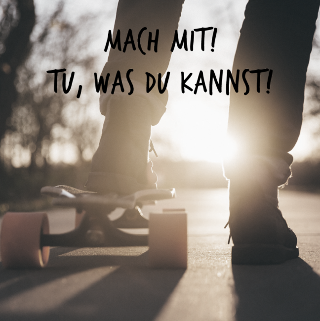 Offene Sprechstunde: Mach mit! Tu, was Du kannst!